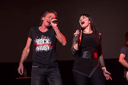 Le tandem formé par Jean Ravel et Elyzabeth Diaga présente en primeur à Québec la nouvelle revue musicale « Canadian Rock Story »
