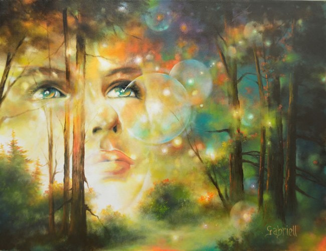 Gabriell, artiste de Lumière