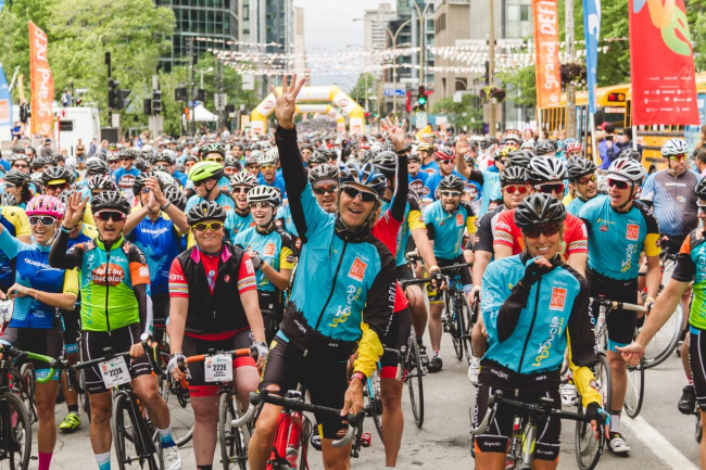 La Boucle Vidéotron 2018 : des milliers de cyclistes attendus à Lévis le 16 juin 2018 (Grand Défi Pierre Lavoie!)