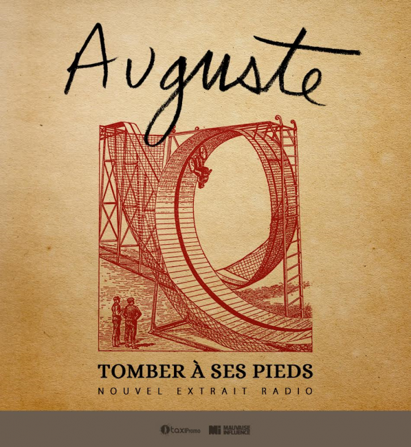 Auguste – Tomber à ses pieds – Nouvel extrait radio