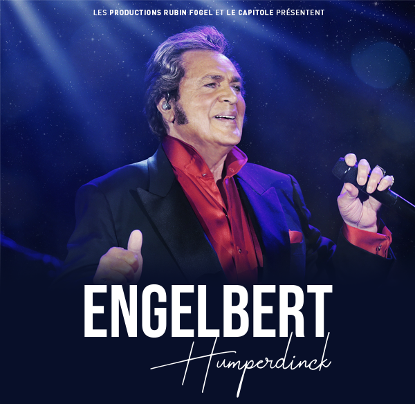 Engelbert Humperdinck au Théâtre Capitole pour deux soirs