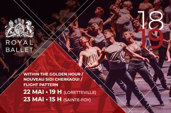 En reprise – WITHIN THE GOLDEN HOUR / NOUVEAU SIDI LARBI CHERKAOUI / FLIGHT PATTERN au grand écran!