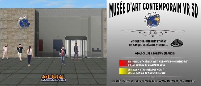 Deux nouvelles expositions dans le Musée d&rsquo;art contemporain VR 3D