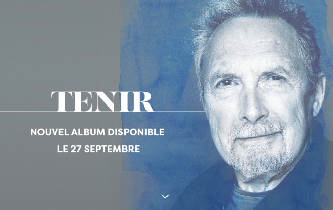 Jacques Michel présente un nouvel extrait – Partir- de son album à paraître  le 27 septembre