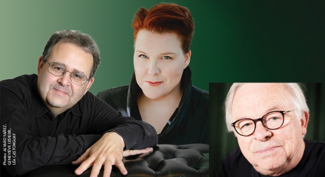 Club musical de Québec – Une invitation au voyage avec Marie-Nicole Lemieux, Raymond Cloutier et le pianiste Daniel Blumenthal – lundi 7 octobre à 20h au Palais Montcalm