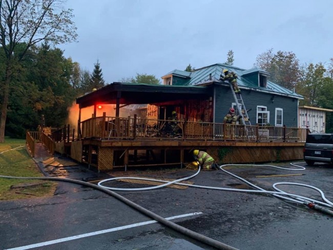 LE CAFÉ CULTUREL DE LA CHASSE GALERIE VICTIME D’UN INCENDIE