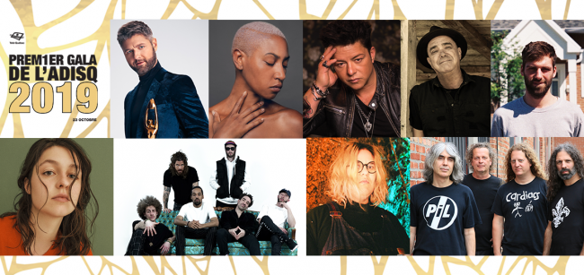 Dévoilement des artistes en performance au Premier Gala de l’ADISQ