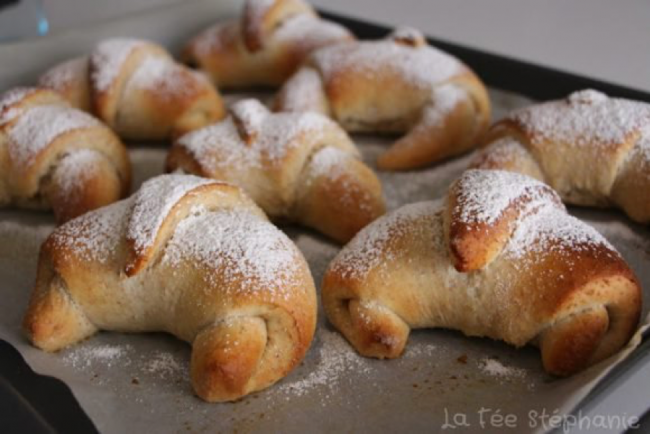 Croissants véganes