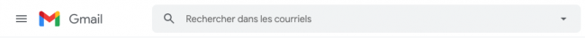barre de recherche gmail