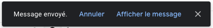 annuler un message envoyé gmail
