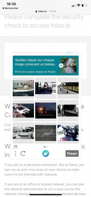 Test CAPTCHA HDSS