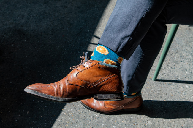chaussettes amusantes complet homme